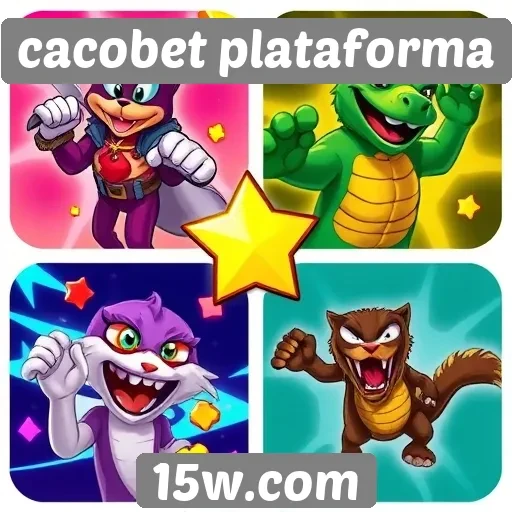 Variedade de jogos disponíveis na cacobet plataforma
